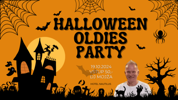 Oldies Halloween disco s DJ Mojžou