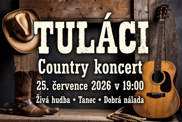 Country večer s kapelou Tuláci v hotelu Nautilus