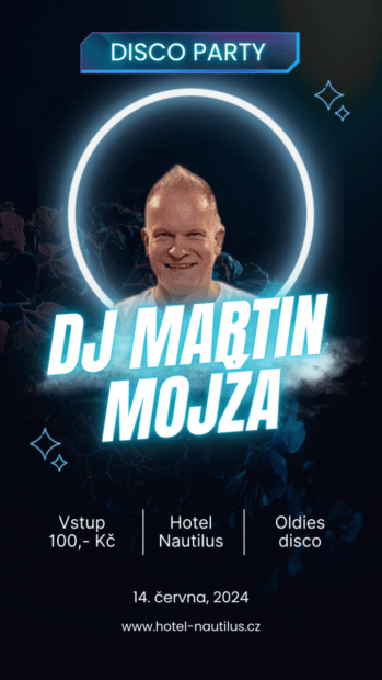 Retro dance party s DJ Mojžou